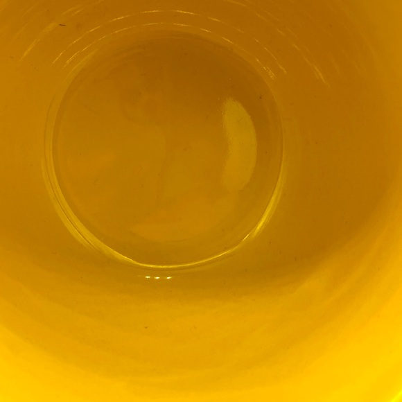 Bright Yellow Novelty Oversized Mug“Fries Before Guys.” - Picture 6 of 6